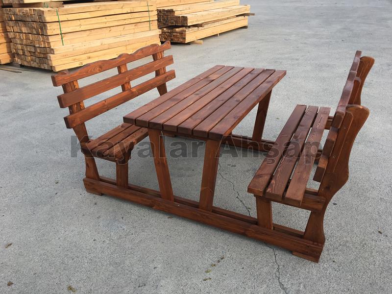PM-111 Ahşap Piknik Masa