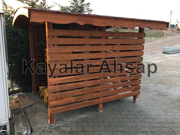 Ahşap Pergola - Jeneratör Kabin